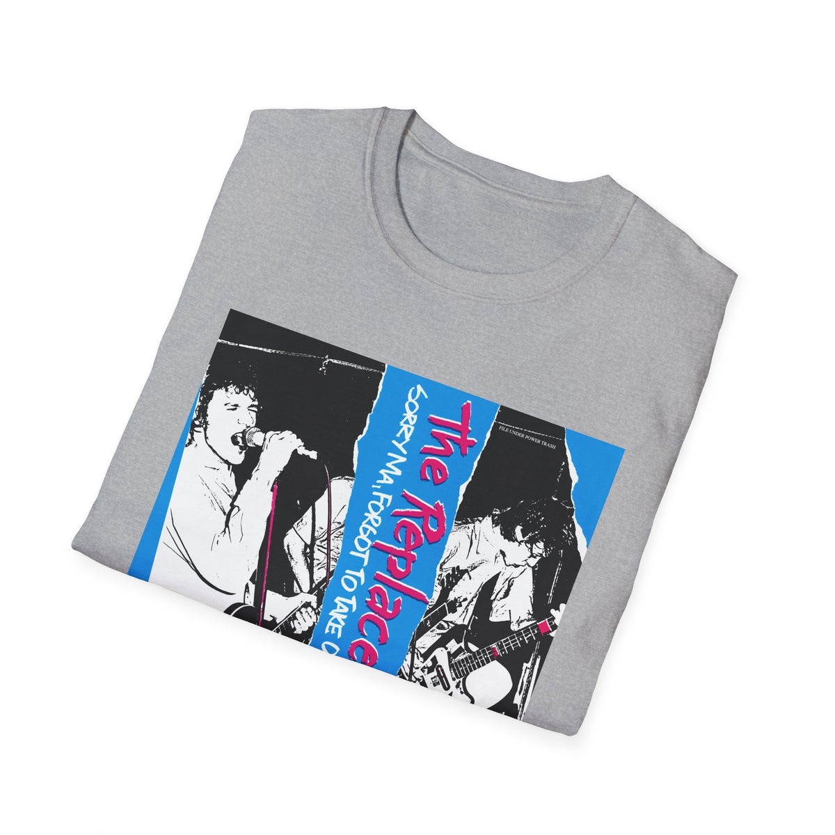 1981 replacements sorry ma, forgot to take out the trash album tshirt