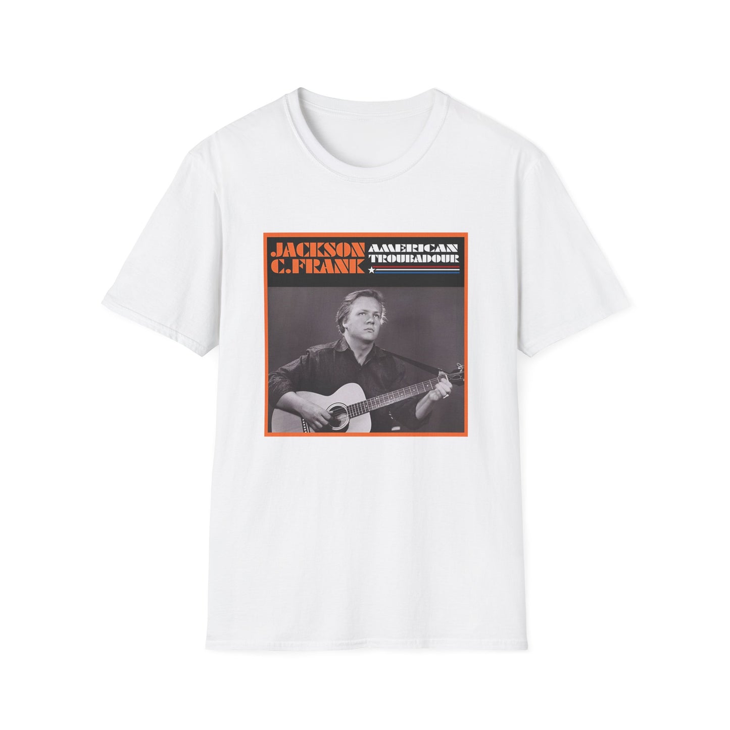 jackson c. frank american troubadour tshirt