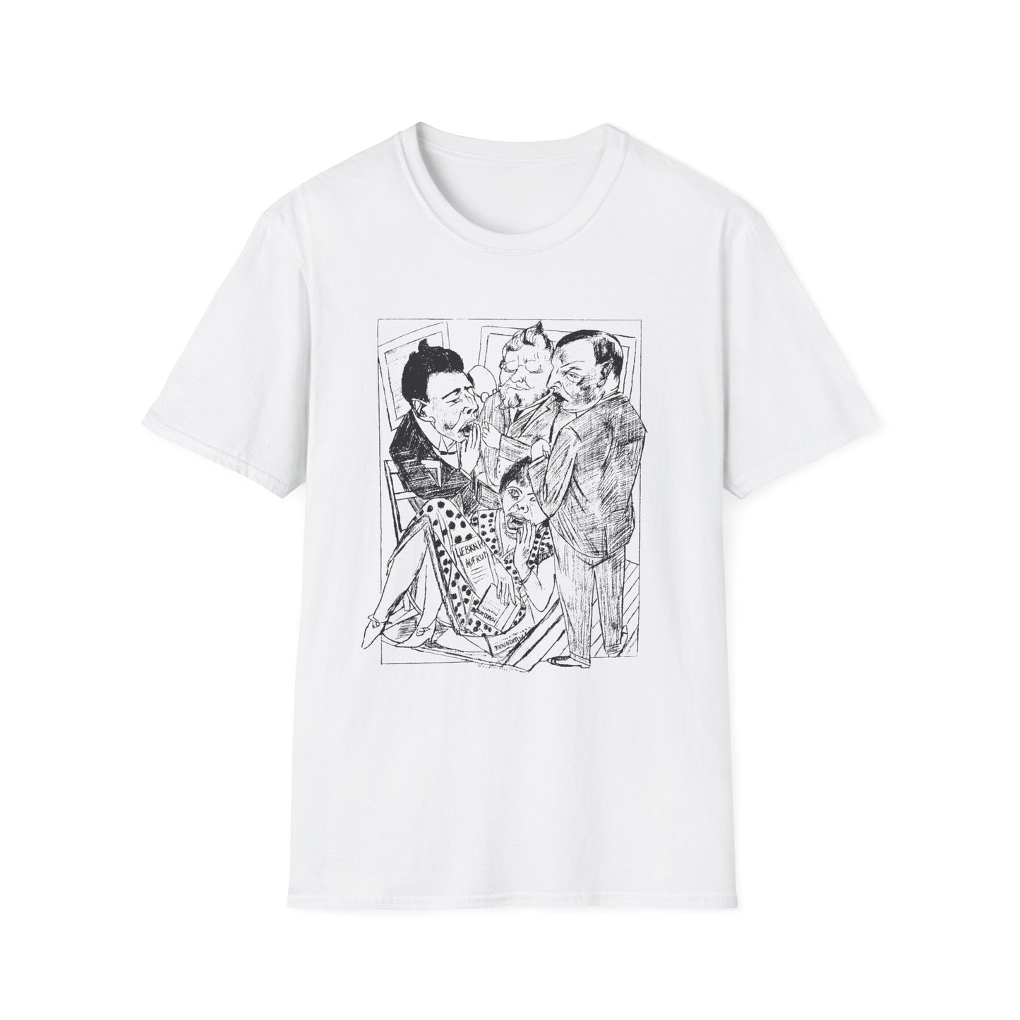 1922 max beckman lithograph  the dissappointed II tshirt