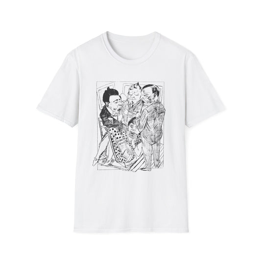 1922 max beckman lithograph  the dissappointed II tshirt