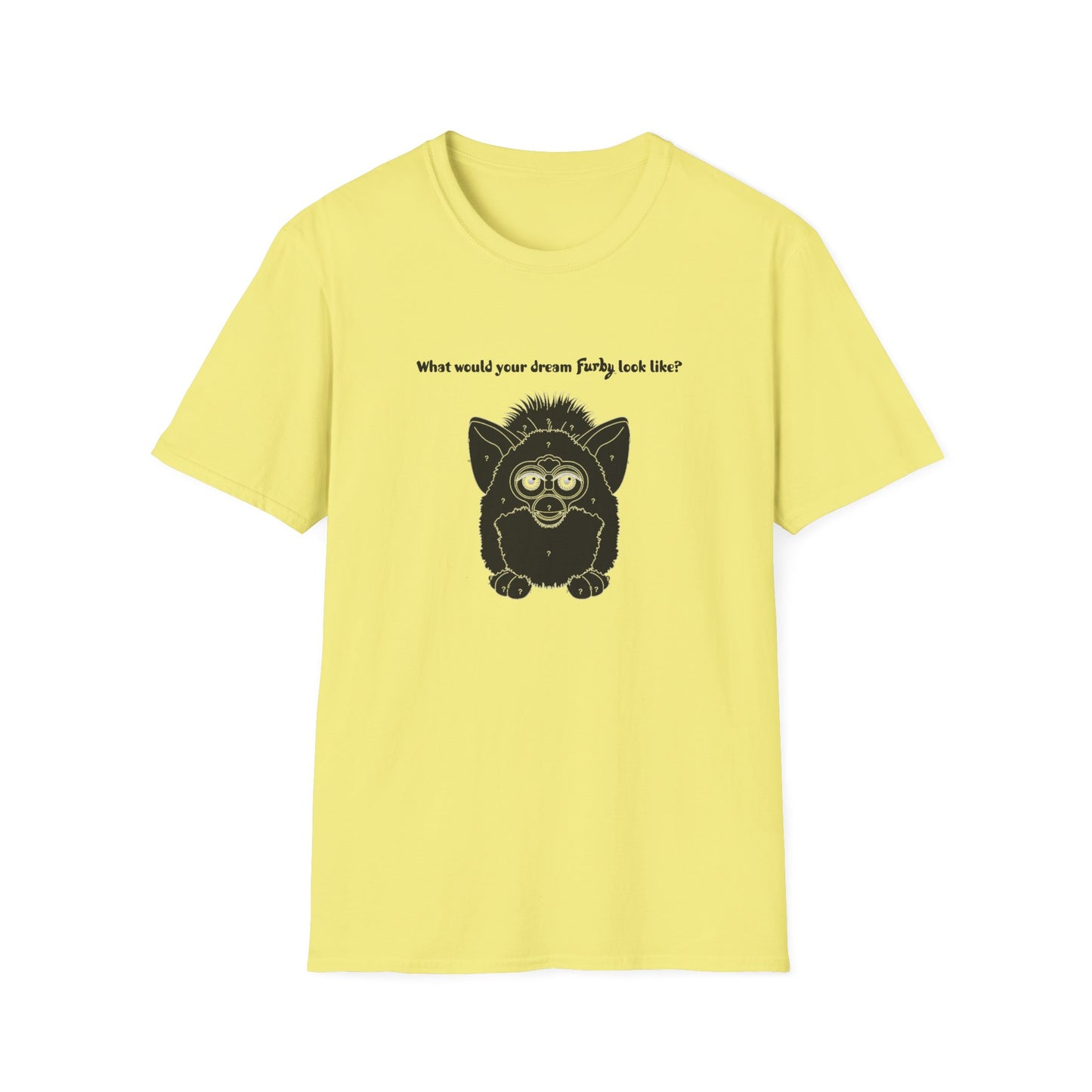 1990s furby advertisement what would your furby look like? tshirt