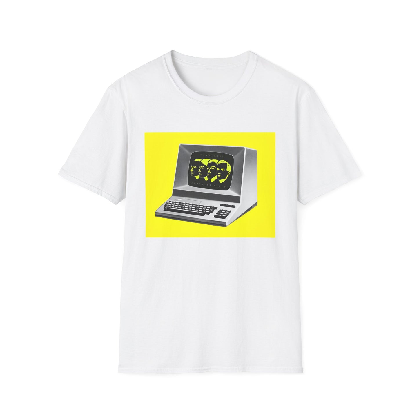 kraftwerk 1981 computer world album original colour tshirt