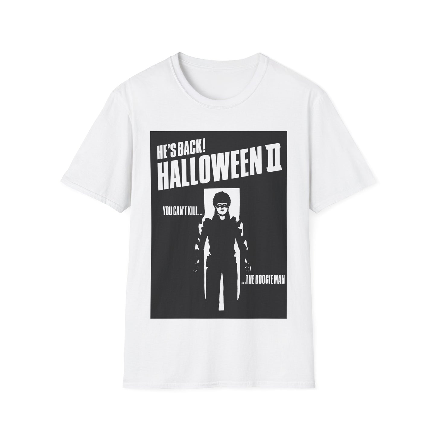 halloween 2 tv guide ad graphic tshirt