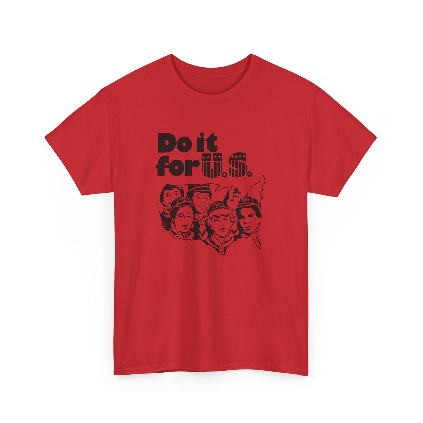 do it for us old boyscouts ad encouraging people to vote in the 1976 election tshirt