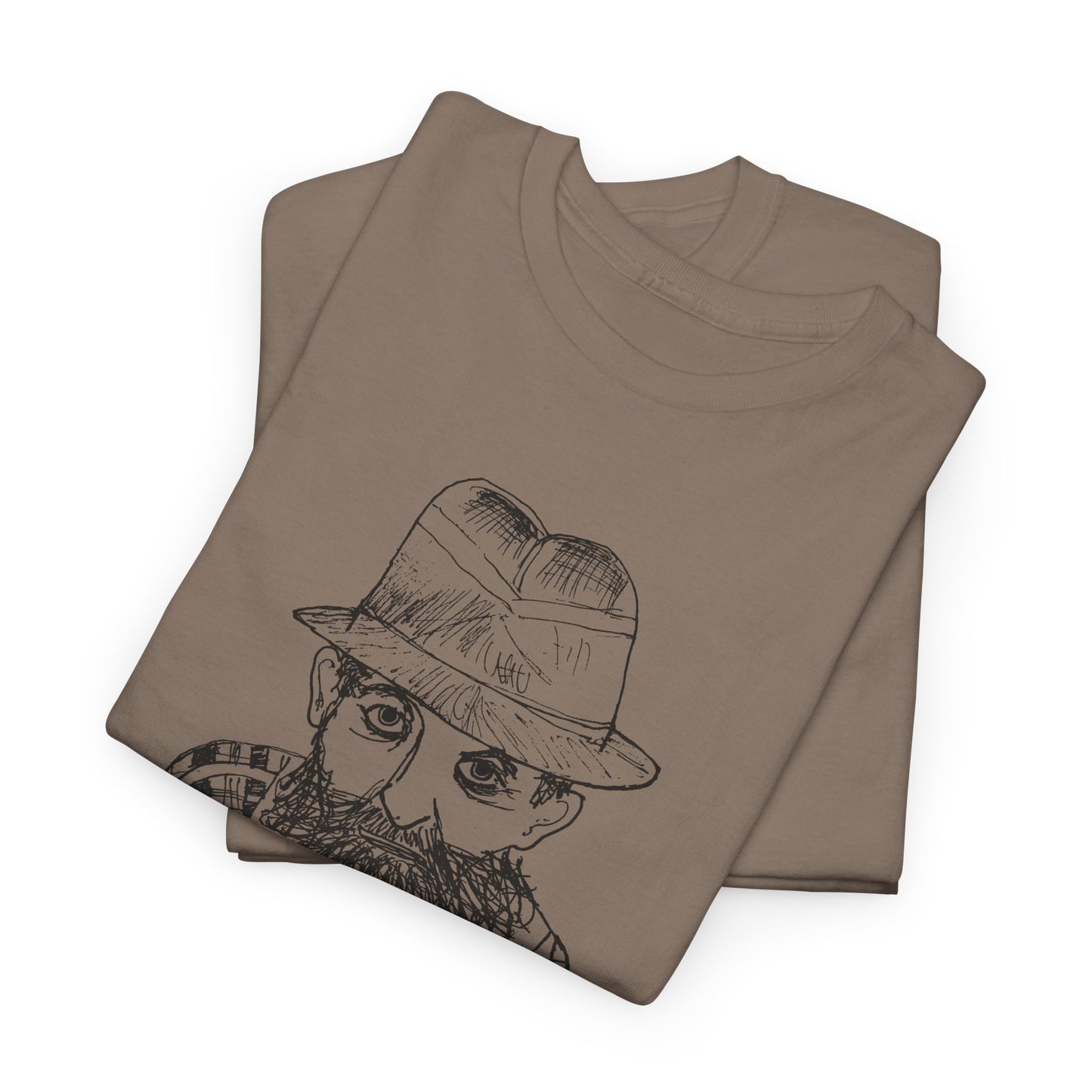 original drawing popcorn sutton fan art no letters tshirt