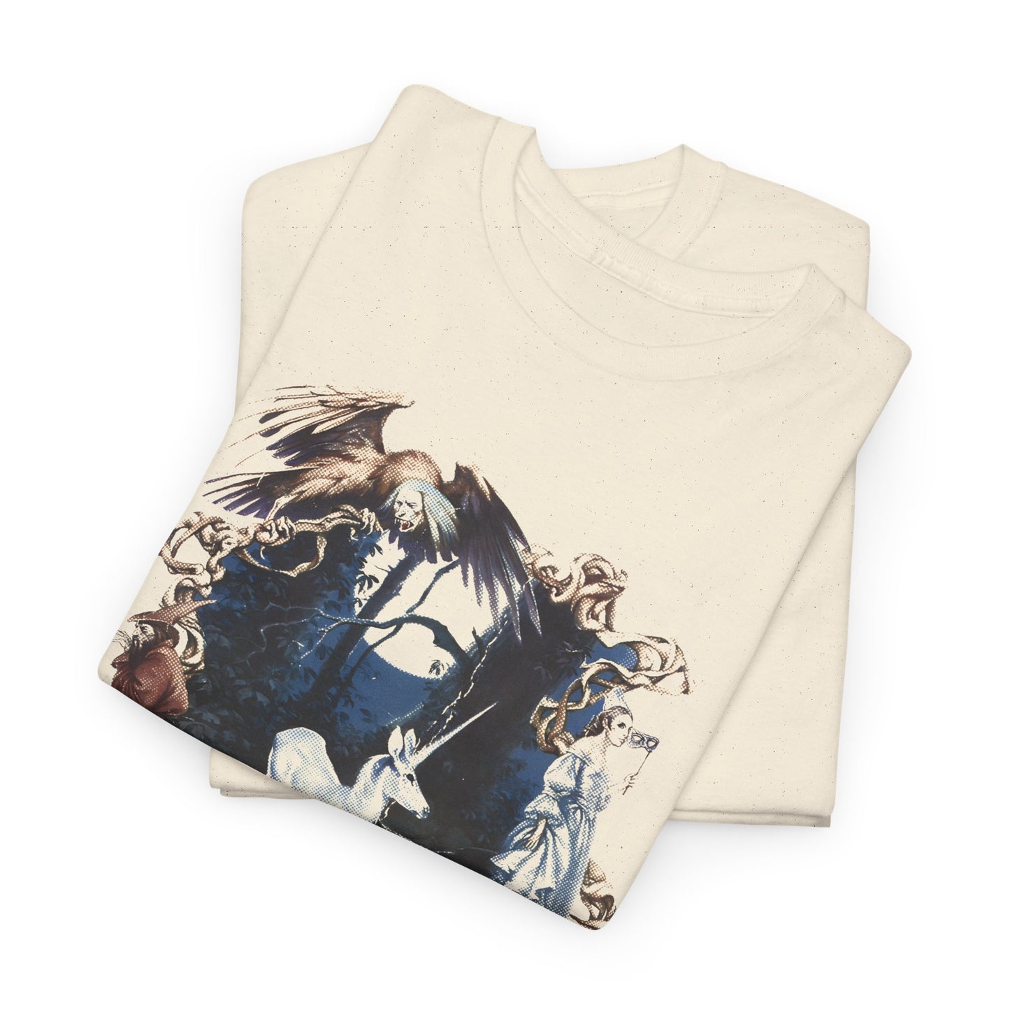 1982 the last unicorn by peter s beagle book cover tshirt