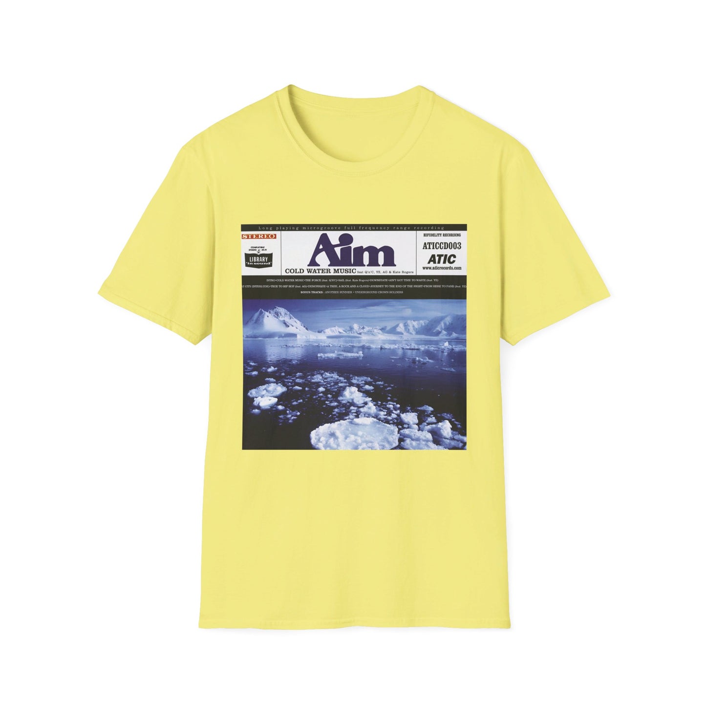 aim 1999 cold water music album tshirt