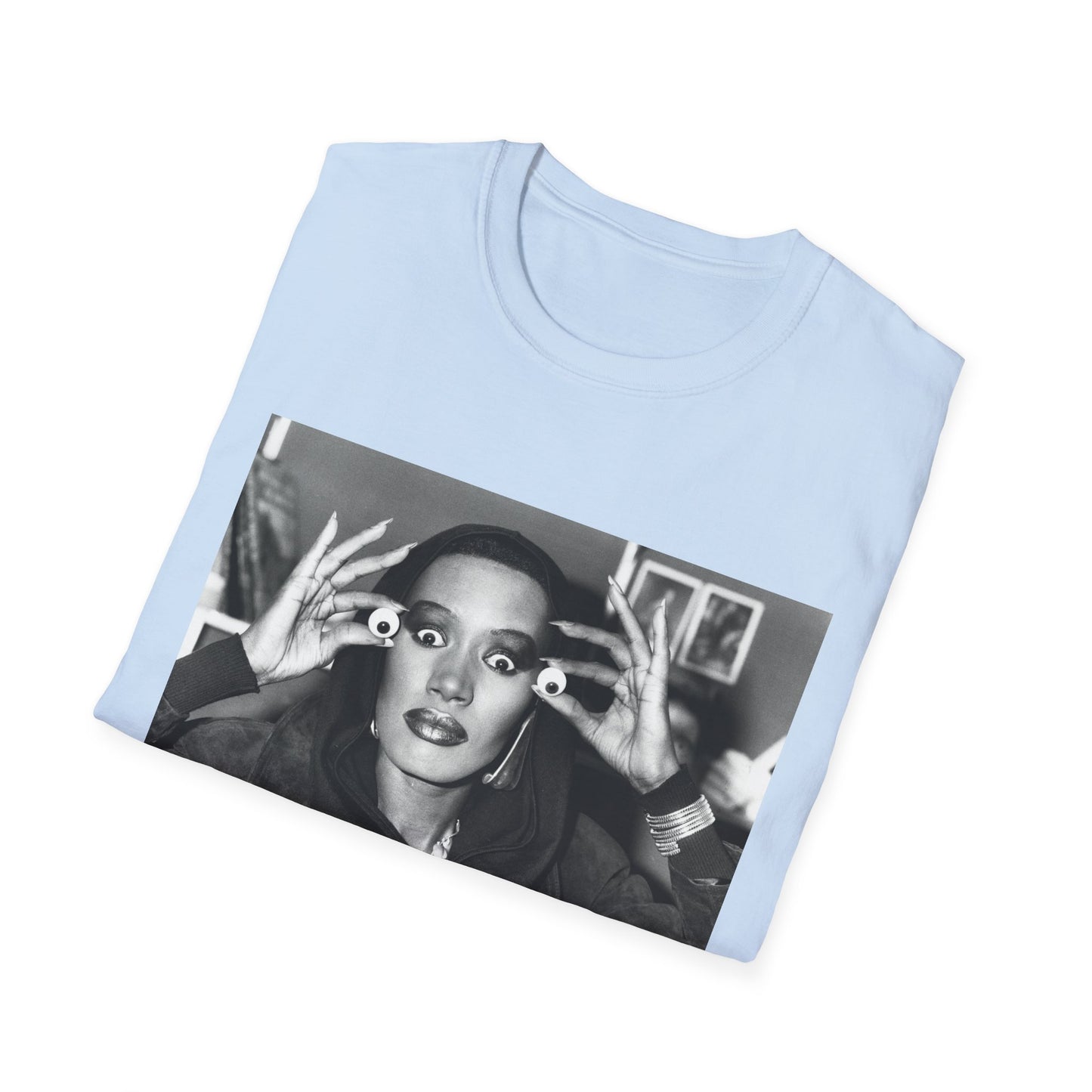 grace jones eyeballs tshirt