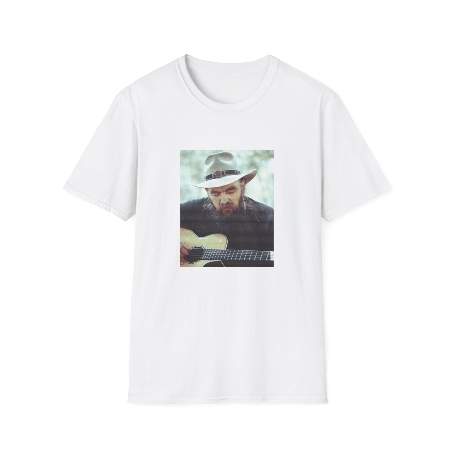 blaze foley playing his guitar tshirt