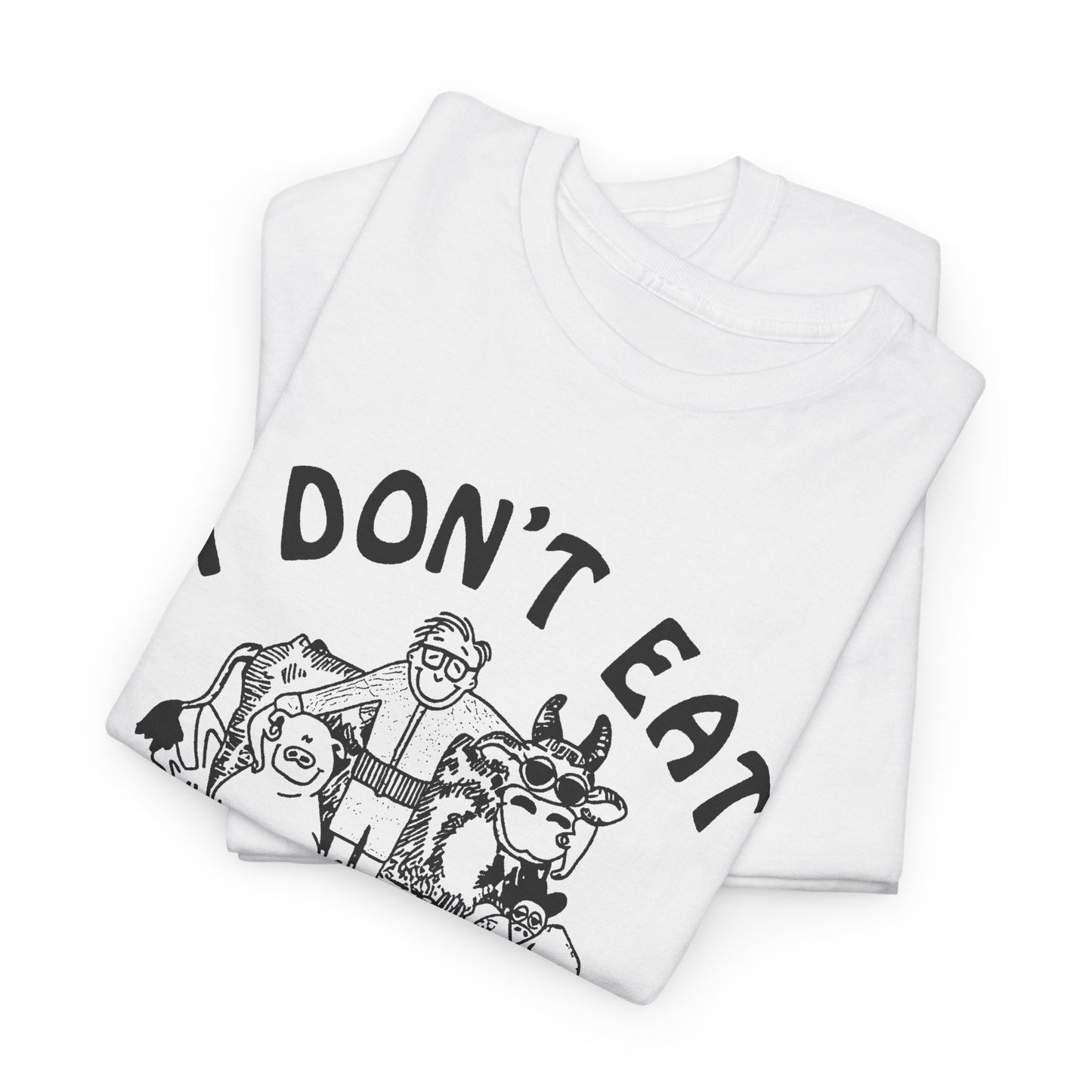 vintage i don't eat my friends as worn by elvira mistress of the dark reproduction tshirt