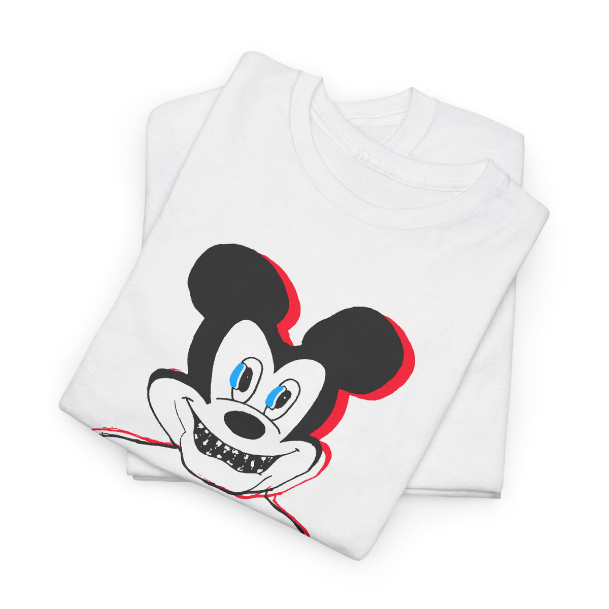 1960s british underground magazine peace sign mouse fan art edit with color tshirt