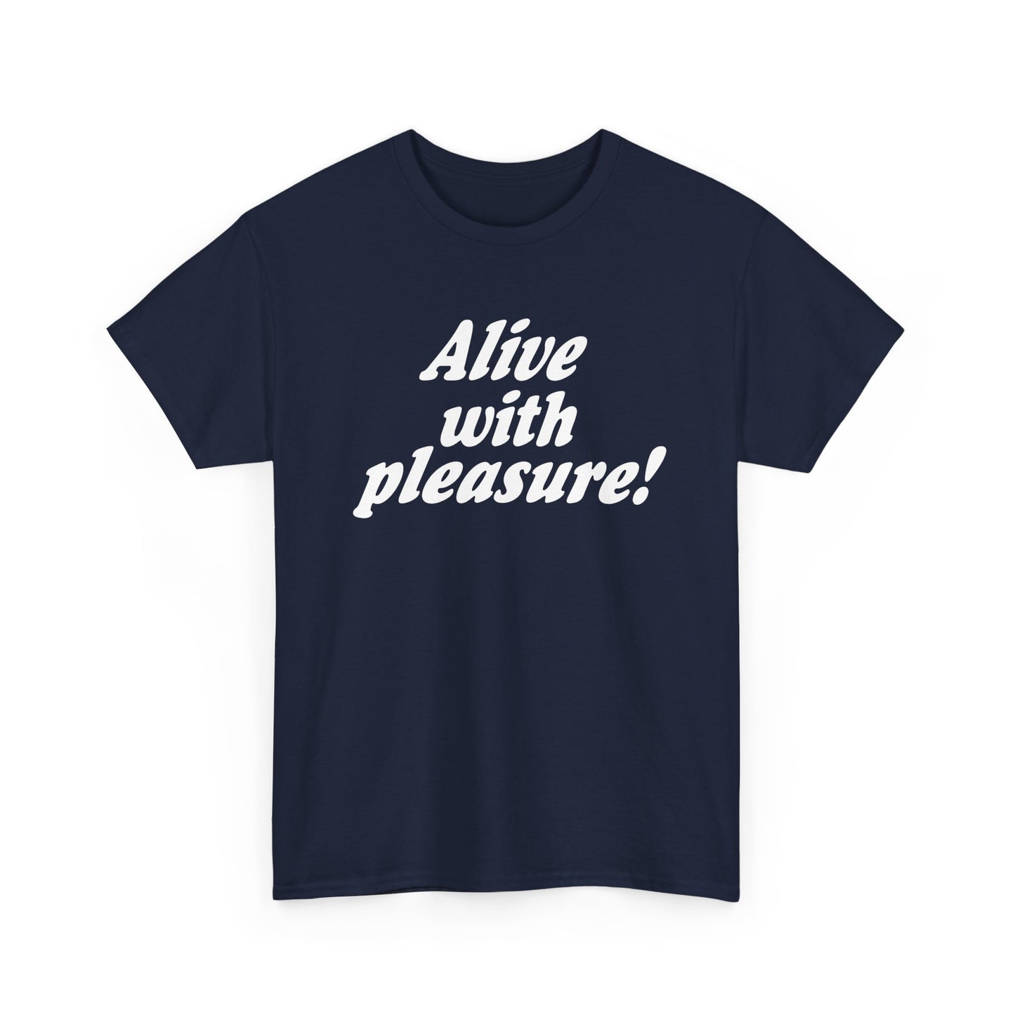 1970s vintage newport cigarette ad alive with pleasure white variant reproduction tshirt