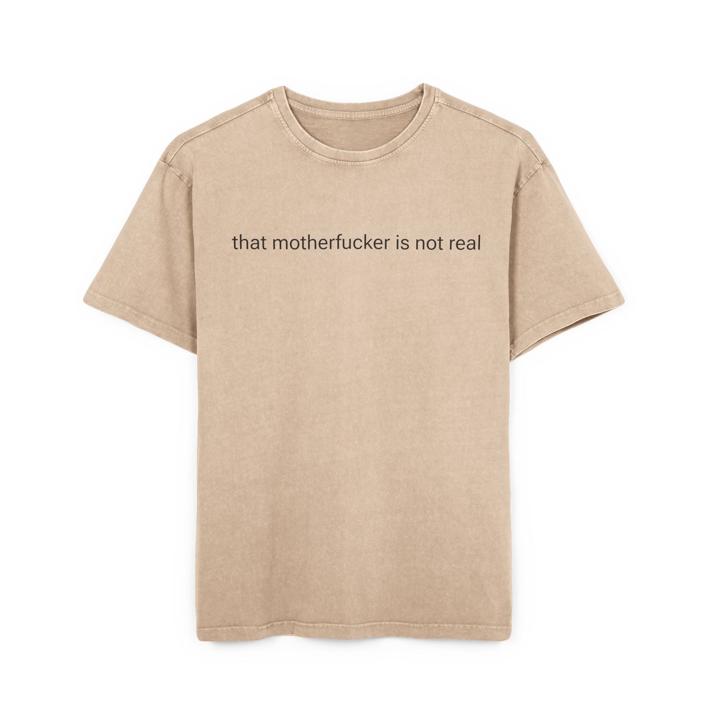 that motherfucker is not real airplane meme unisex acid wash tshirt