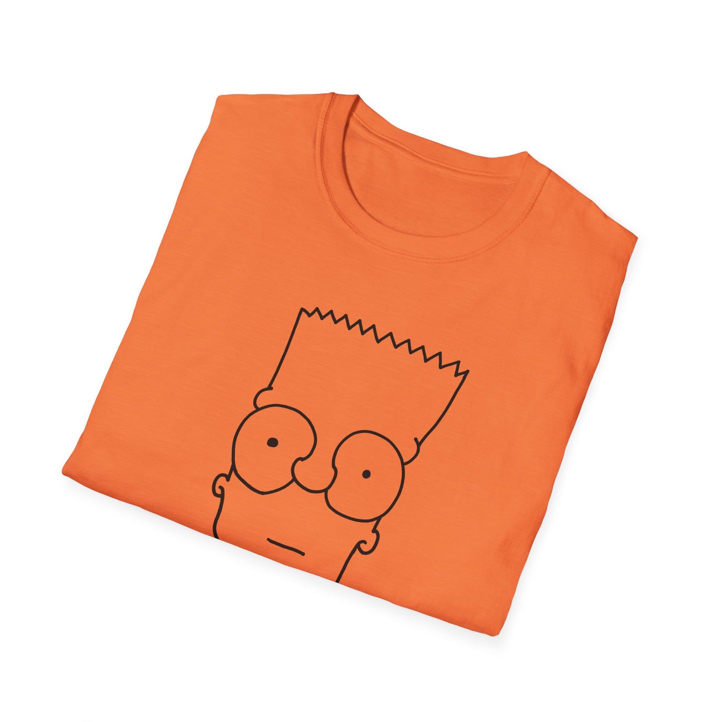 bart simpson who the hell are you original drawing tshirt
