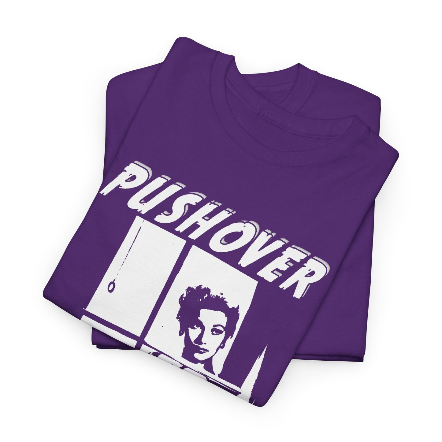 1954 film noir fan art movie poster pushover tshirt
