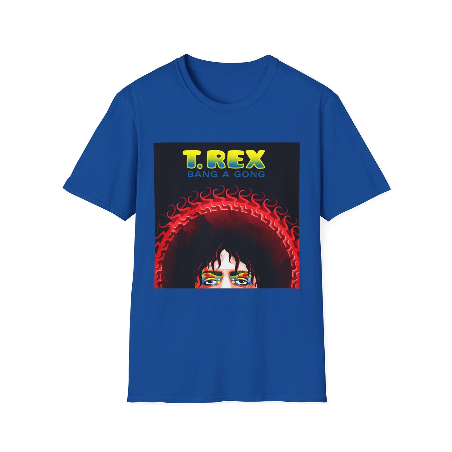 t. rex bang a gong single tshirt