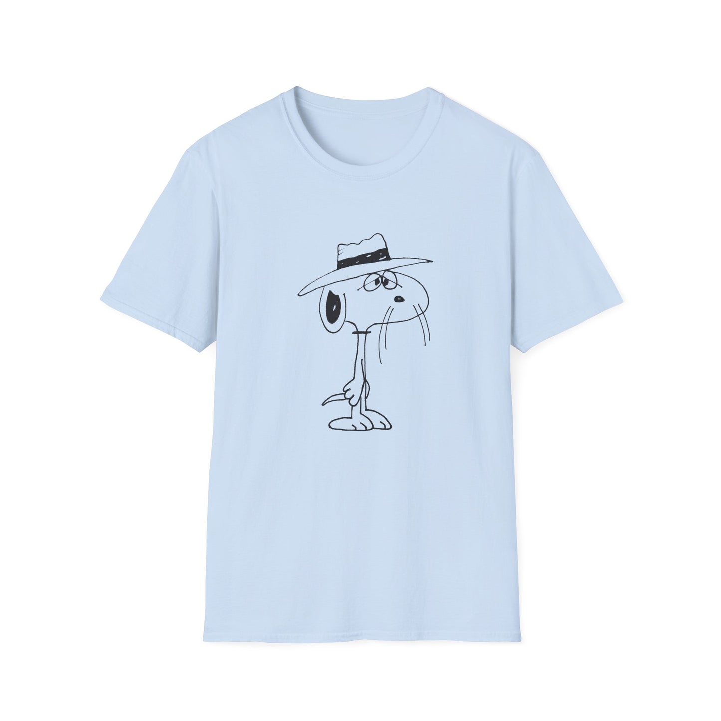 snoopy's brother spike original hand drawn fan art tshirt