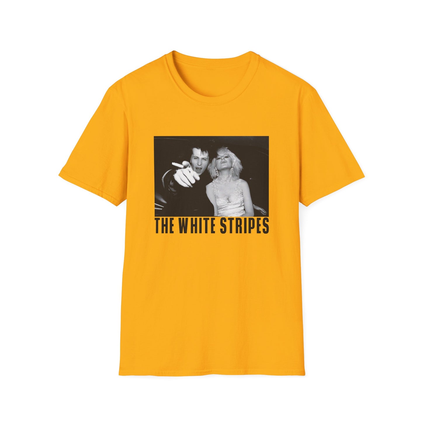 white stripes parody tshirt