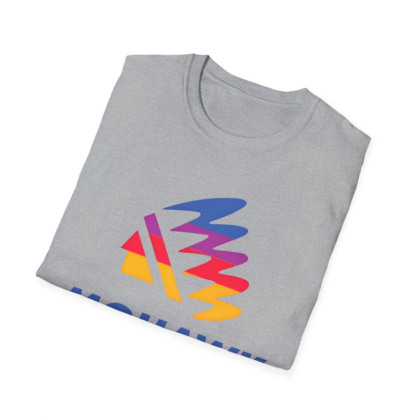 mohawk defunct gas station logo tshirt