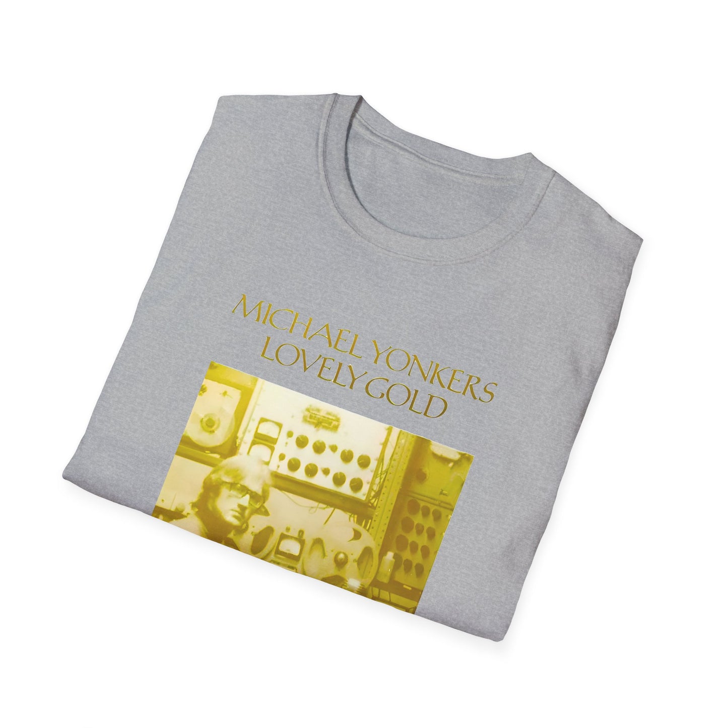 michael yonkers lovely gold album tshirt