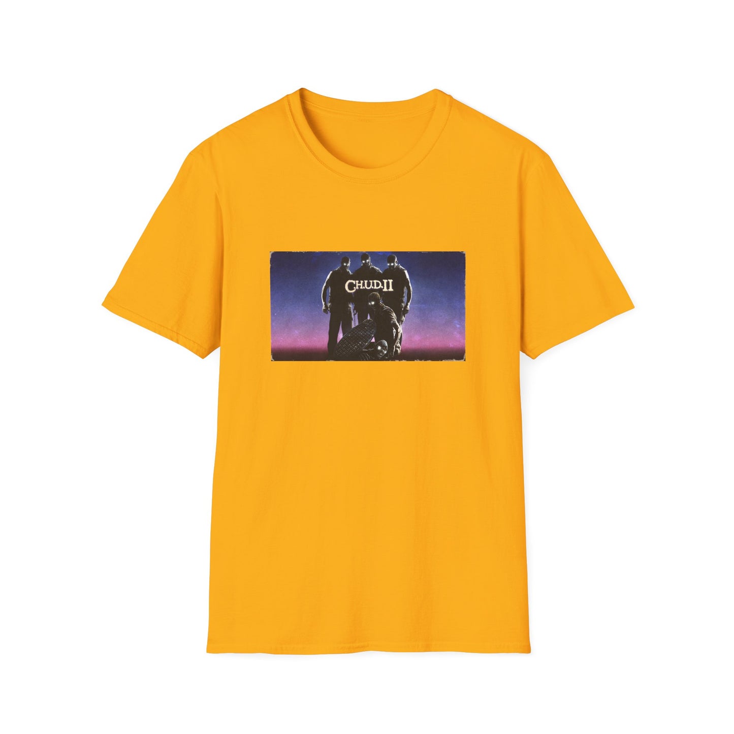 1989 C.H.U.D. II: bud the C.H.U.D movie poster tshirt