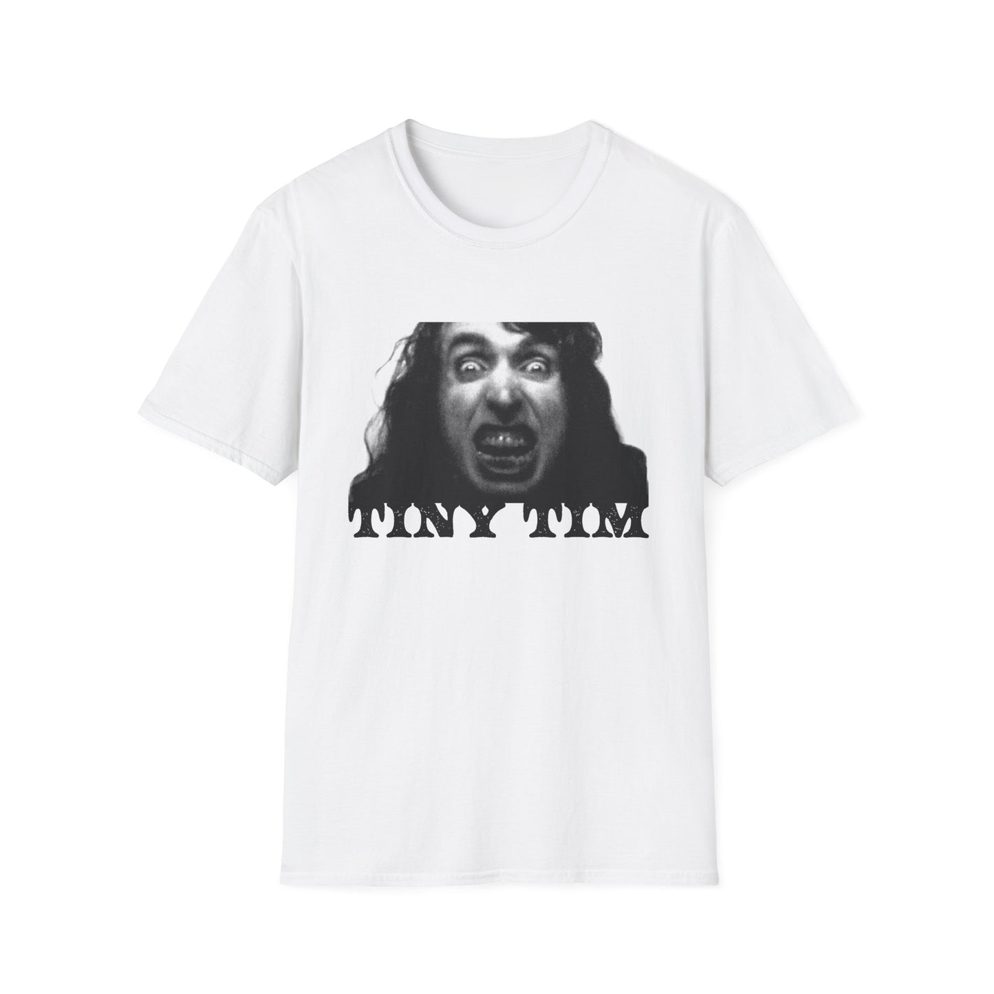 tiny tim being creepy on purpose tshirt