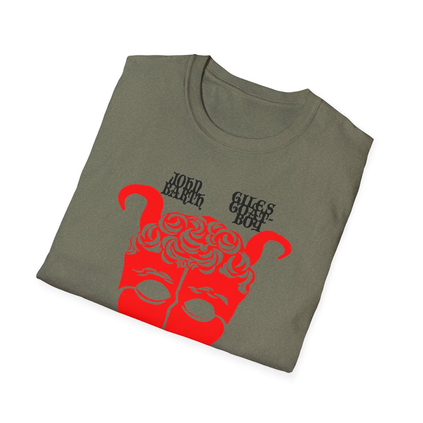 john barth 1966 novel giles goat-boy book cover variant tshirt