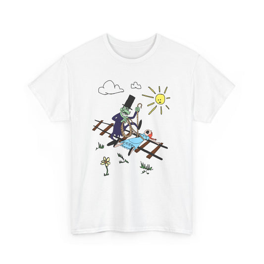 snidely whiplash fan art tshirt