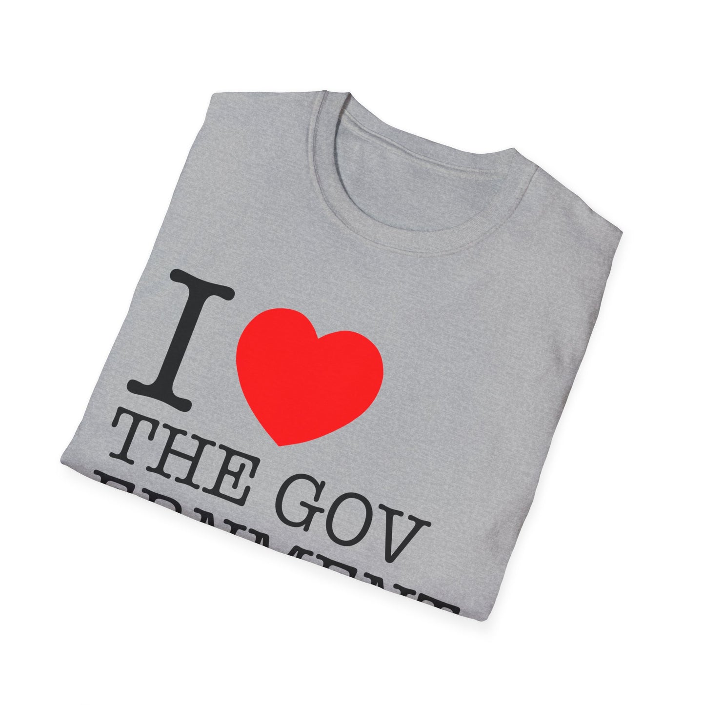 i heart the government tshirt