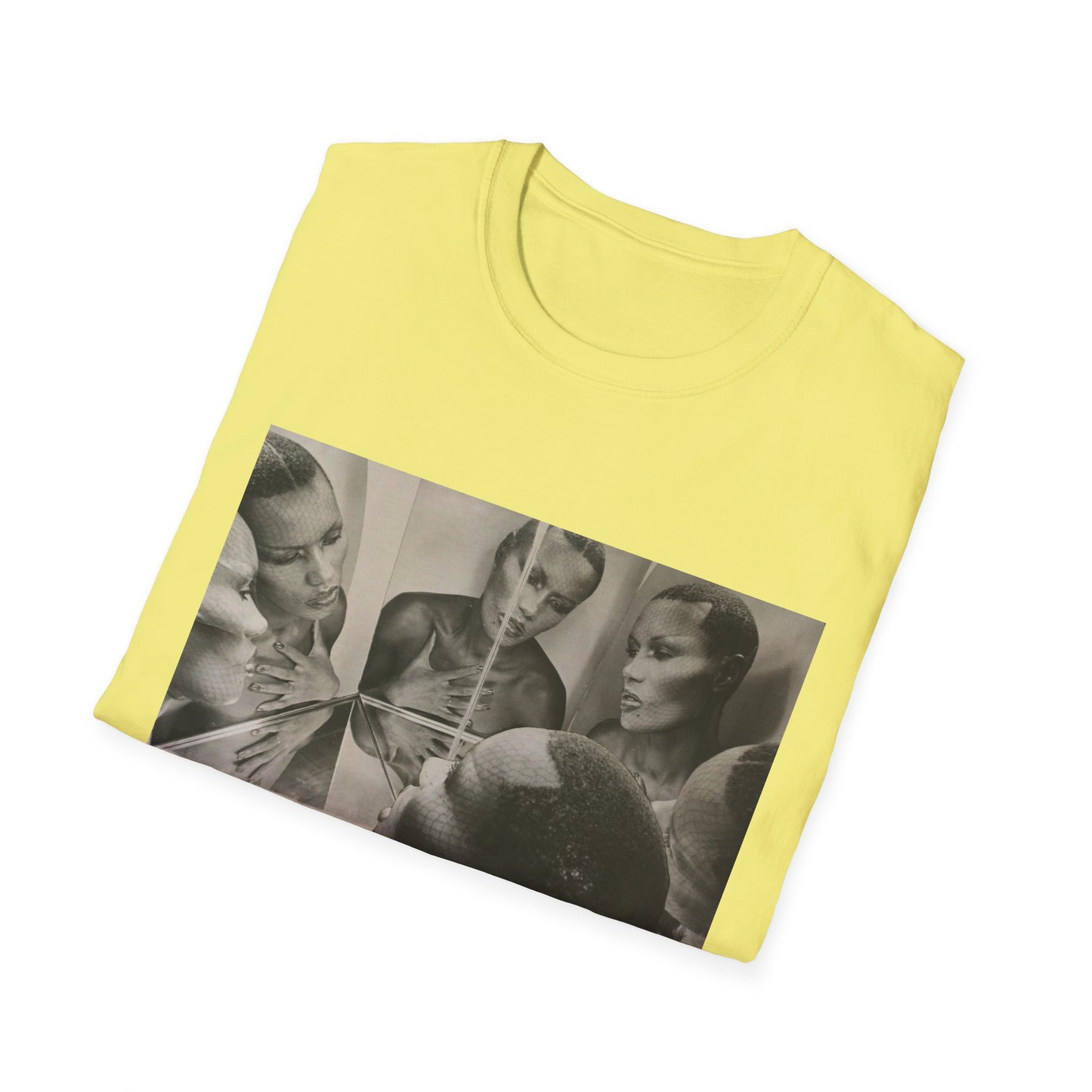 grace jones mirror gatefold for 1979 album muse tshirt