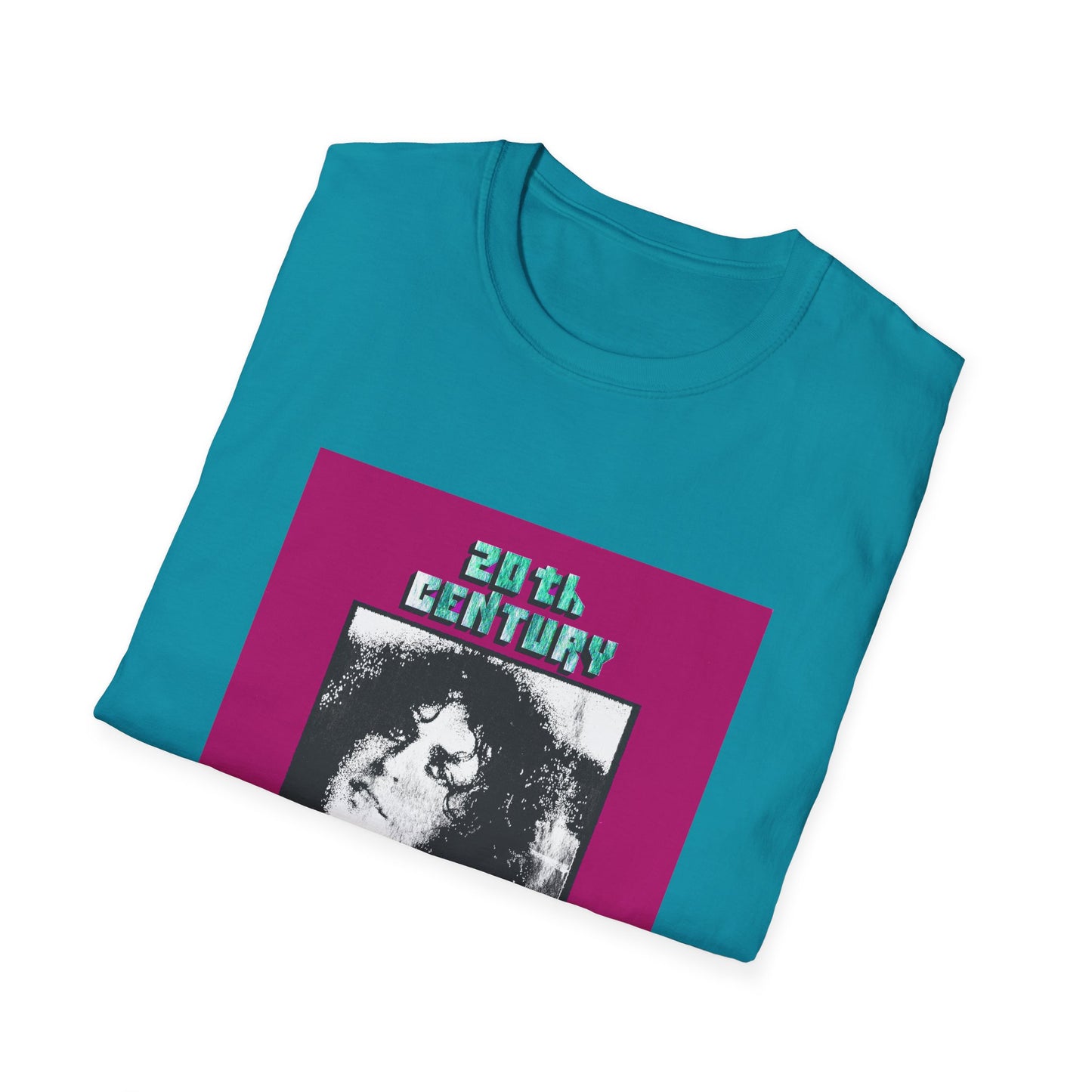 t. rex 1973 20th century alternate colour album tshirt