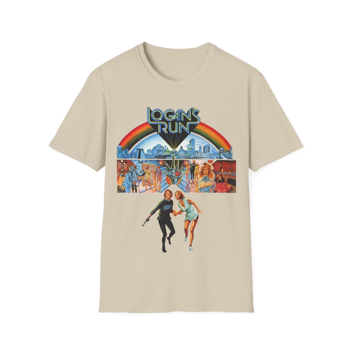 logan's run movie poster tshirt