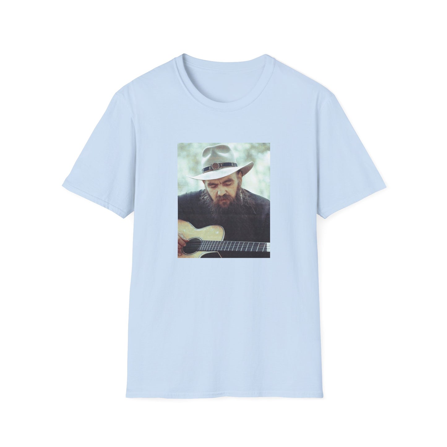 blaze foley playing his guitar tshirt