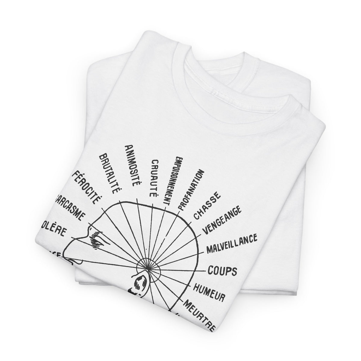 1902 vaught's practical character reader illustration the dangerous traits tshirt