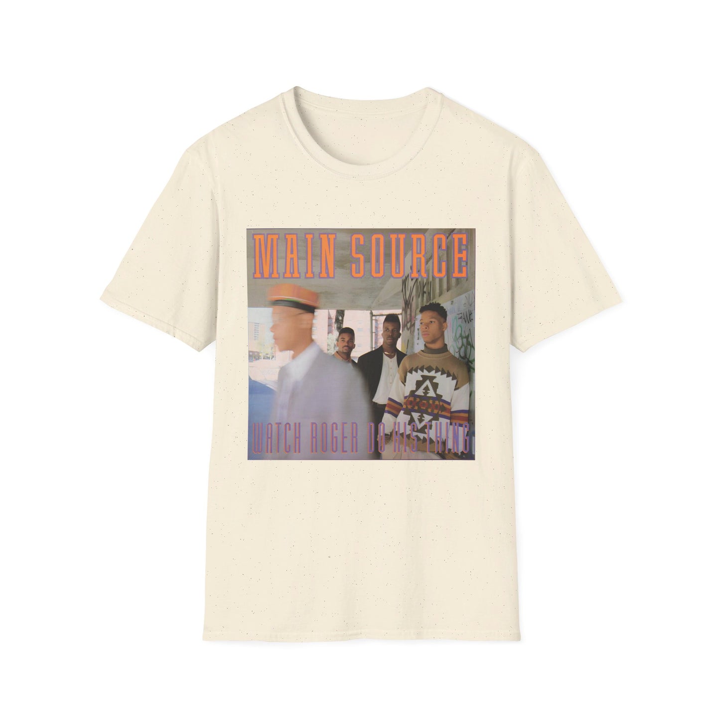 main source 1991 watch roger do his thing single tshirt