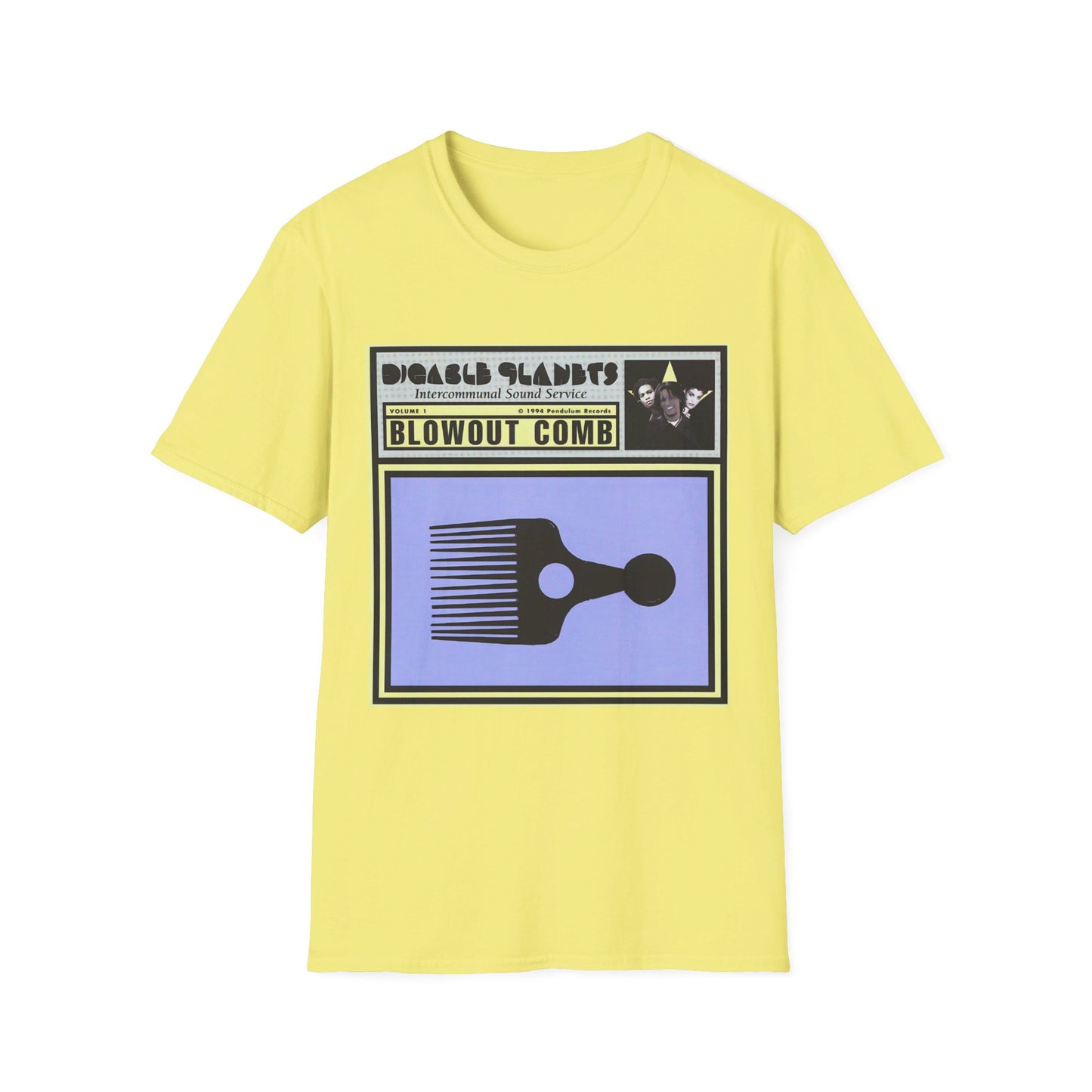 digable planets 1994 album blowout comb tshirt