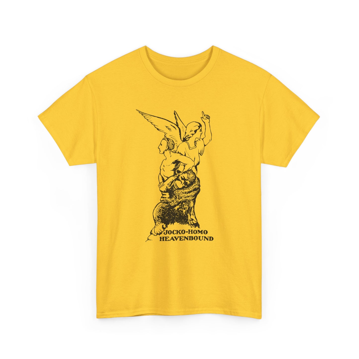 jocko-homo heavenbound page 2 b. h. shadduck 1925 religious pamphlet tshirt