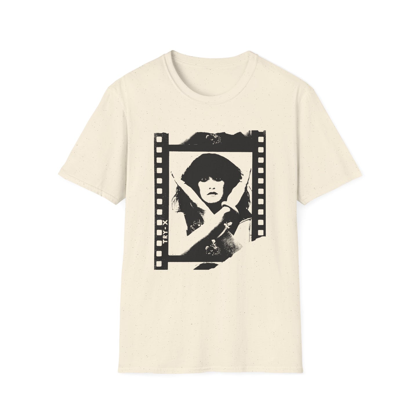 exene cervenka of x film negative photo tshirt