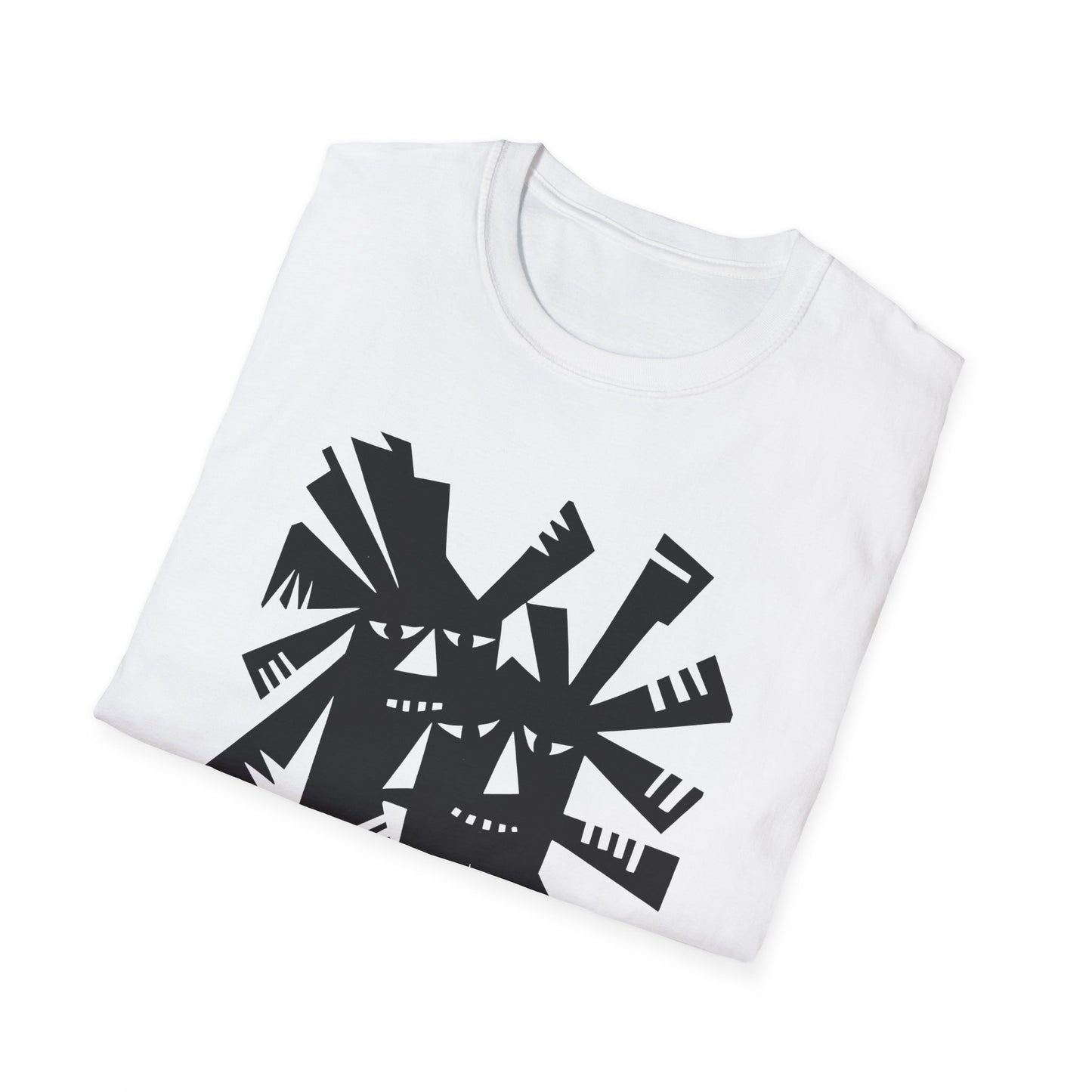 1966 don quixote windmill illustration by tadeusz michaluk tshirt