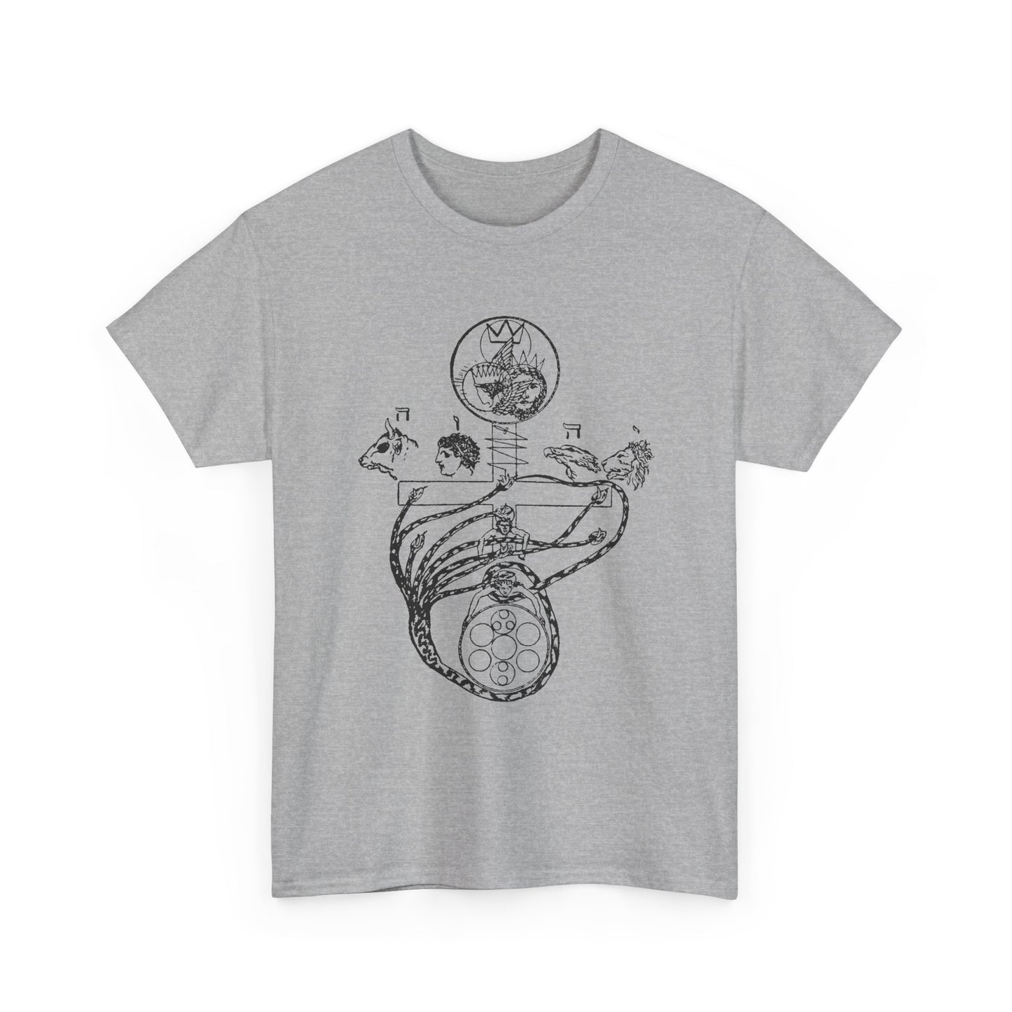 early 1900s the garden of eden after the fall by occultist austin osman spare tshirt
