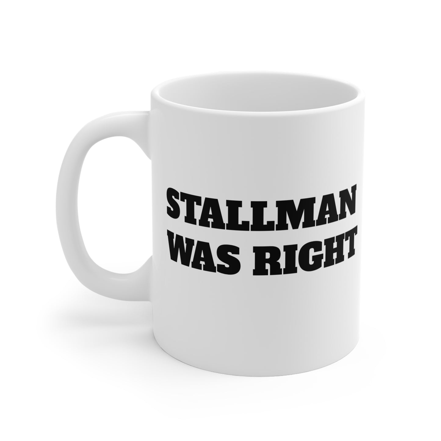 stallman was right coffee mug