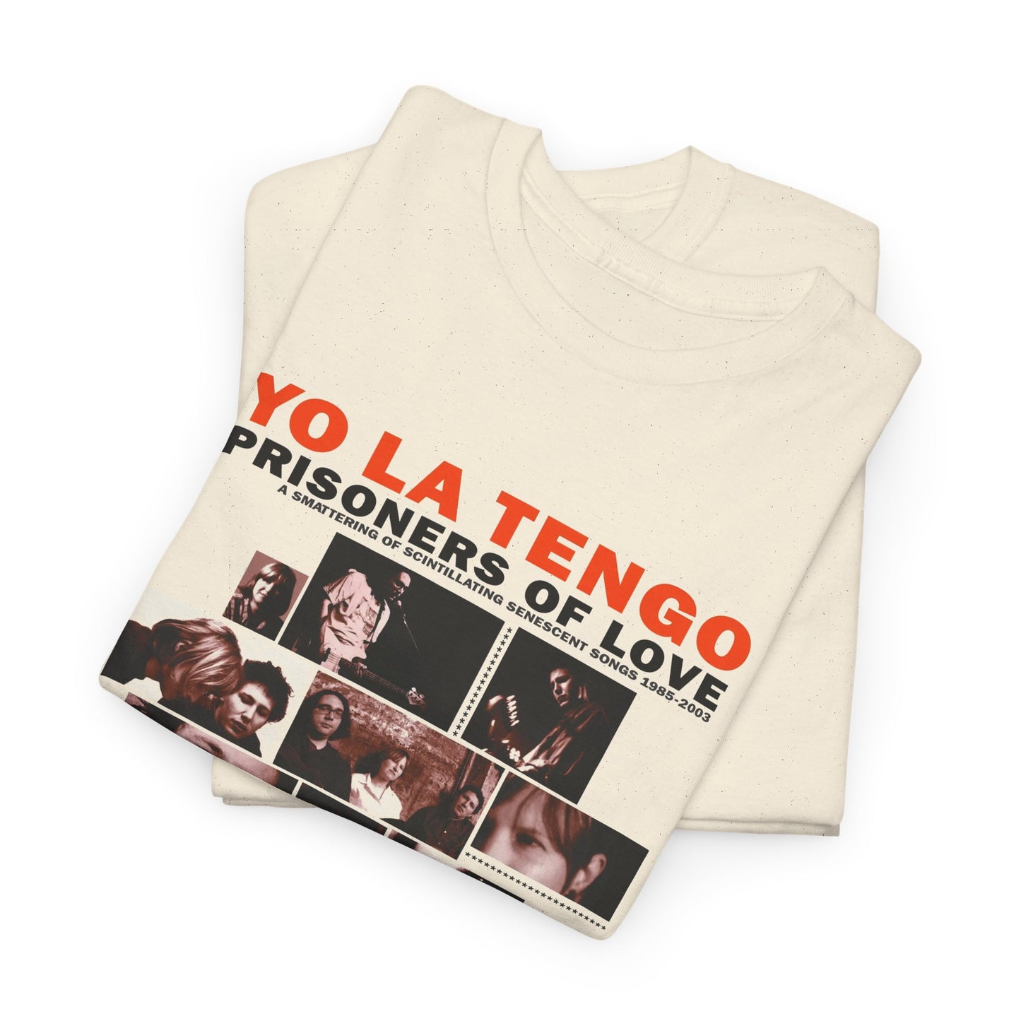 yo la tengo prisoners of love album tshirt