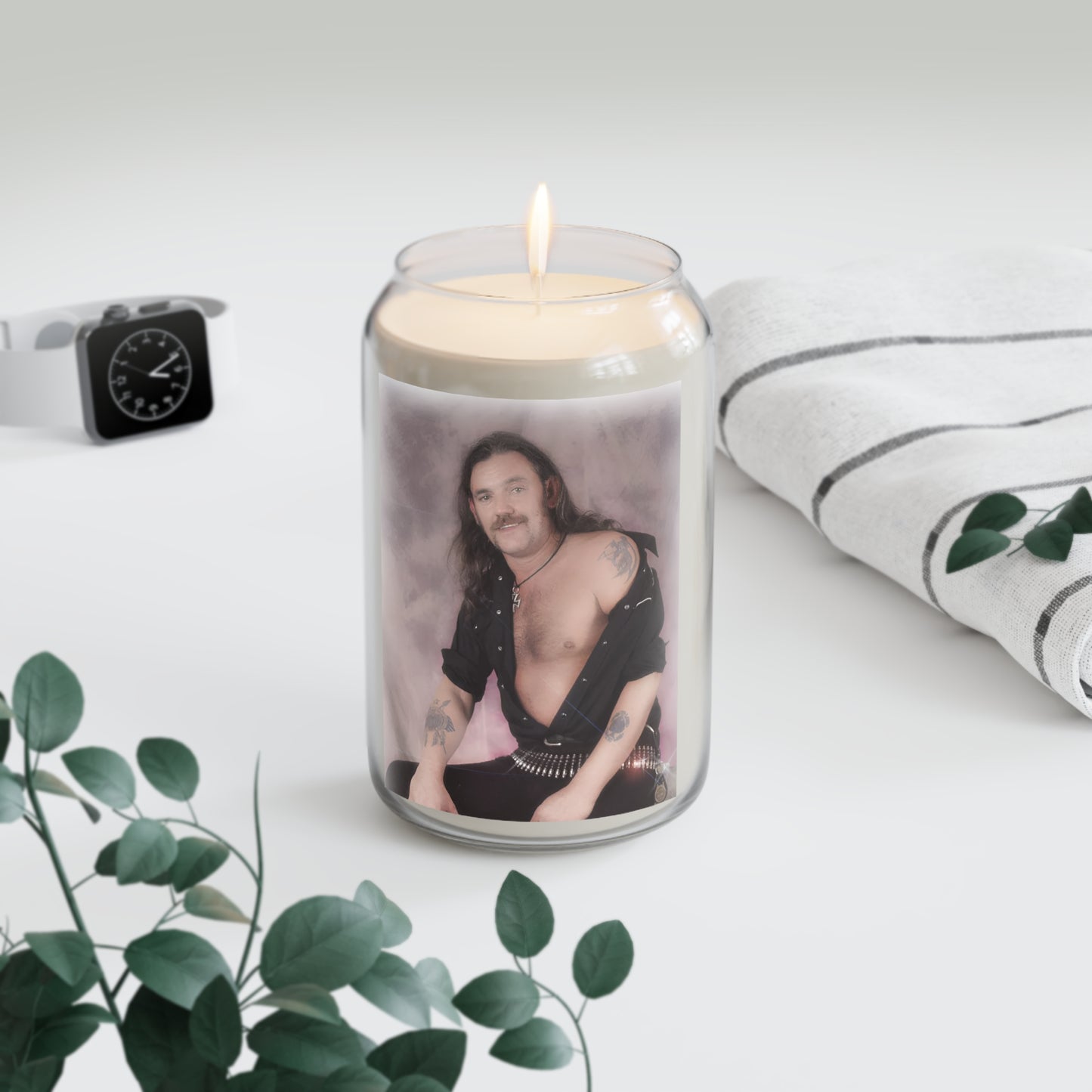 lemmy soft-lighting scented candle, 13.75oz