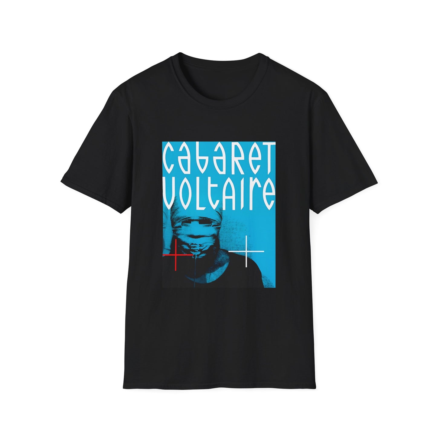 cabaret voltaire 1984 album micro phonies blue tshirt