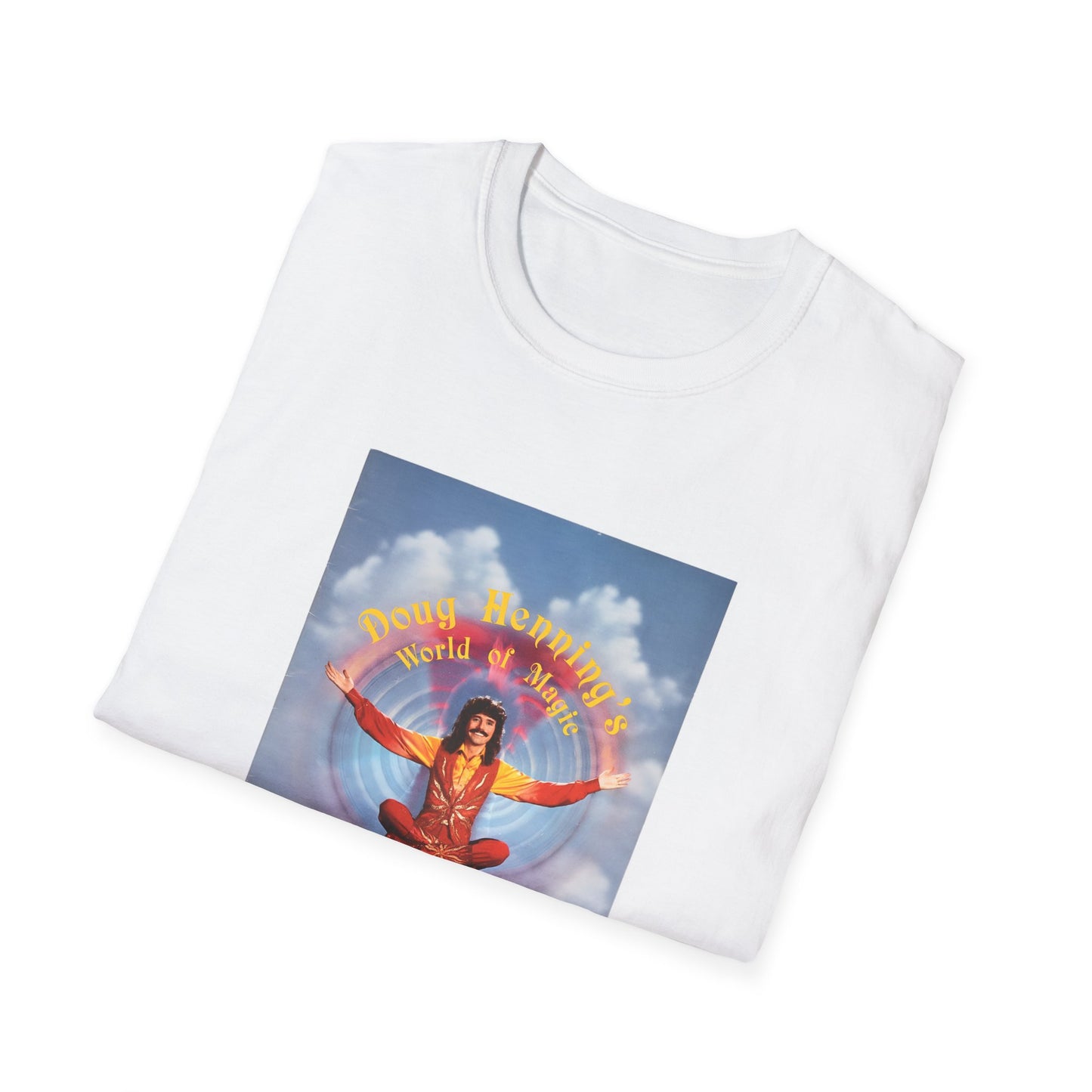 doug henning's world of magic 1982 tv special reproduction tshirt