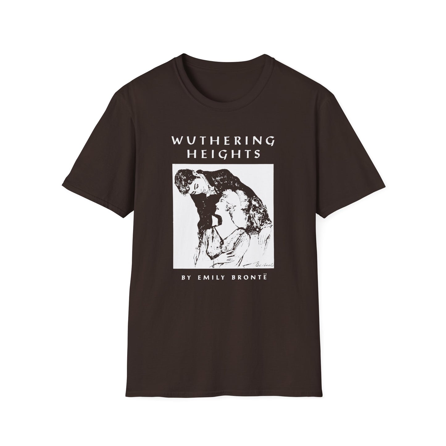 wuthering heights book cover tshirt