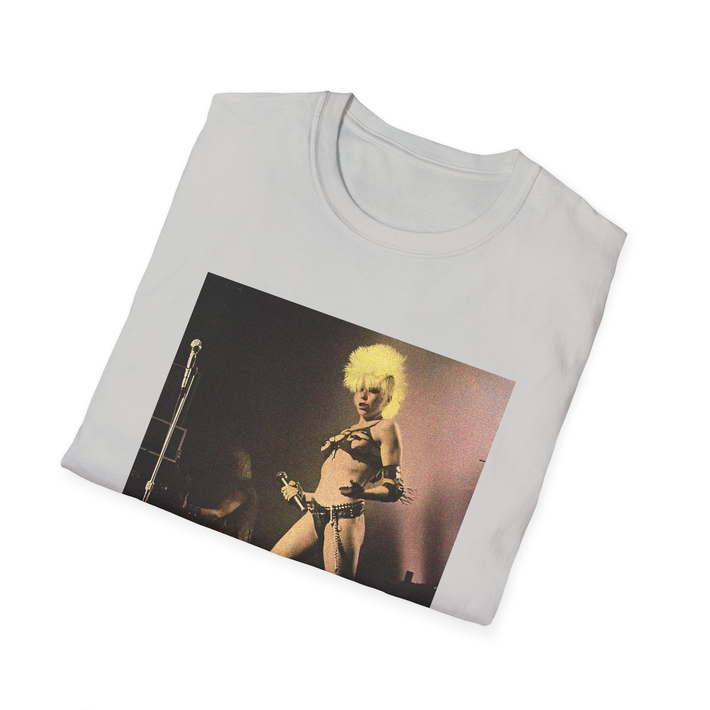 wendy o williams of the plasmatics grainy photo tshirt