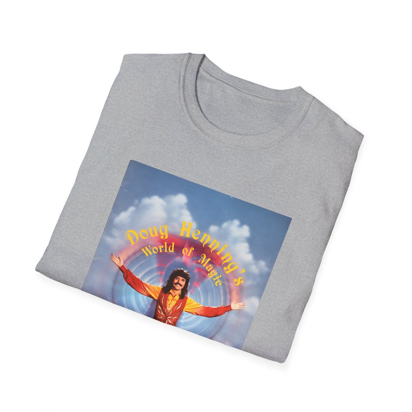 doug henning's world of magic 1982 tv special reproduction tshirt