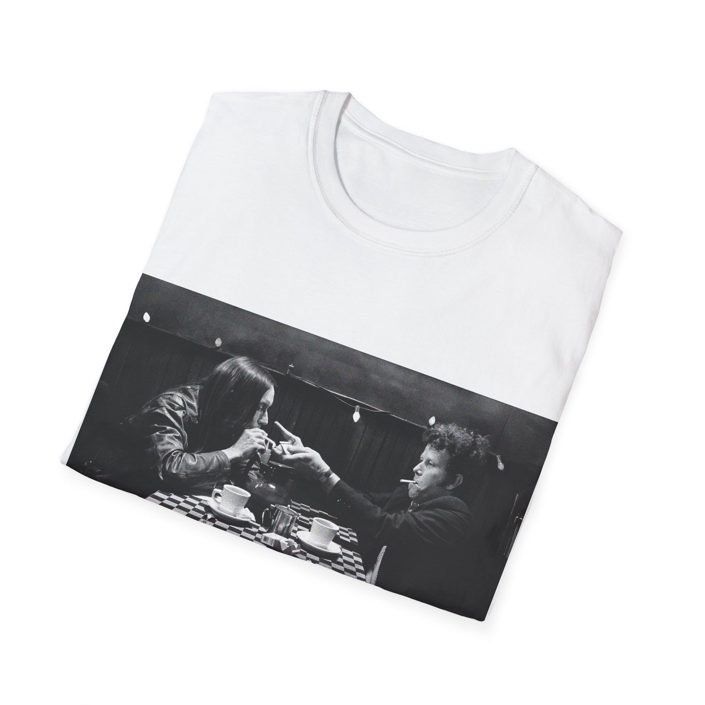 iggy pop and tom waits from coffee and cigarettes tshirt