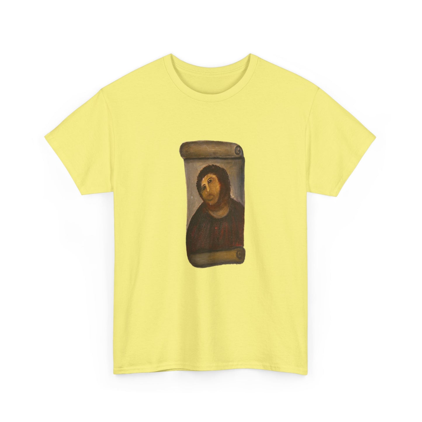 ecce homo botched restoration tshirt behold the monkey tshirt